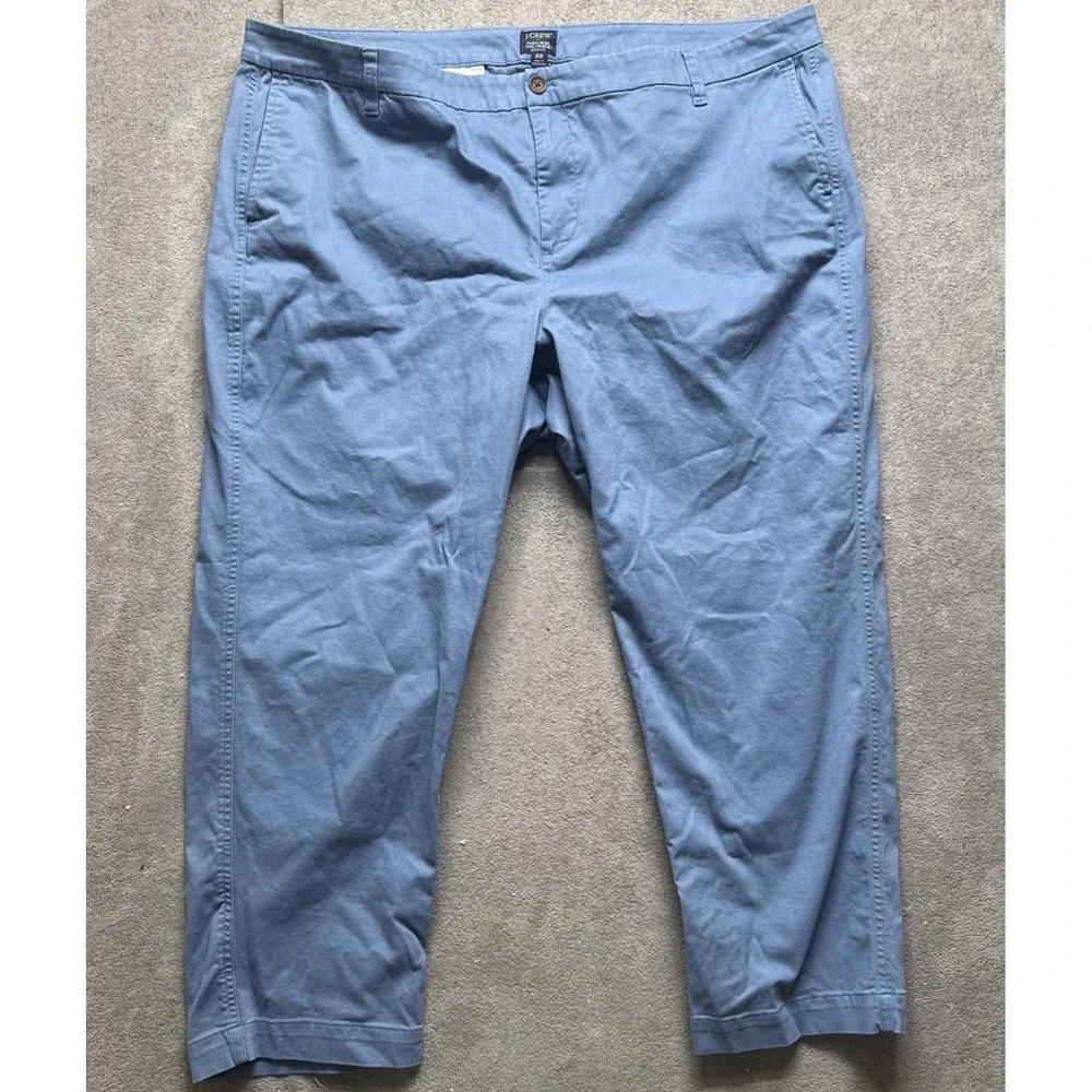 J. Crew Light Blue Cotton Chino Trousers
